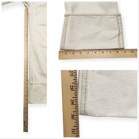 New With Tag TU ES MON TRESOR high-rise turn-up jeans, Size 26 - Picture 15 of 16